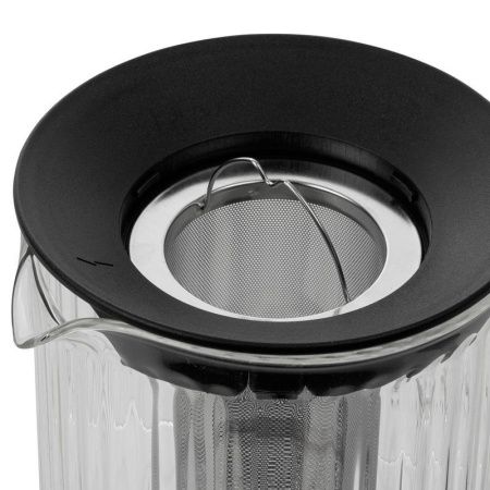 Чайник заварочный 1000мл стекло АЙН с мет.ситом (12)