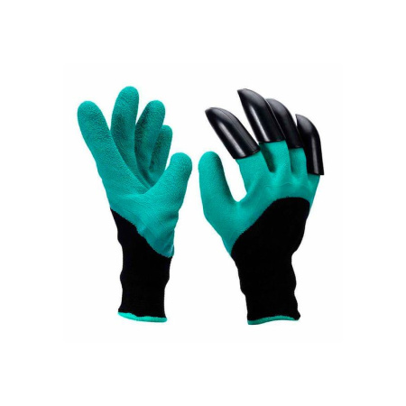 Перчатки садовые с когтями (200)