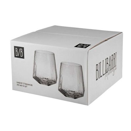 Стаканы набор 4шт 500мл стекло BILLIBARRI MANRESA (6/12)