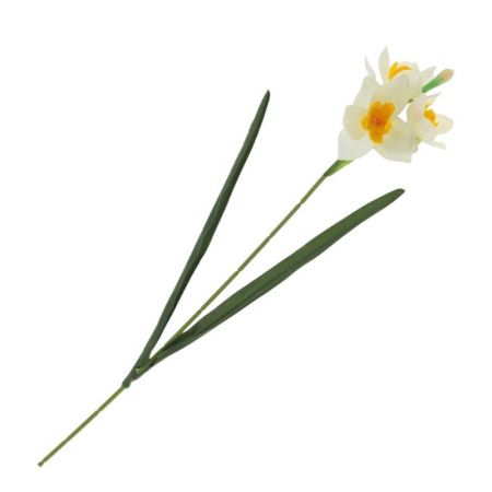 Цветы искусственные Нарцисс 46см (250/750)