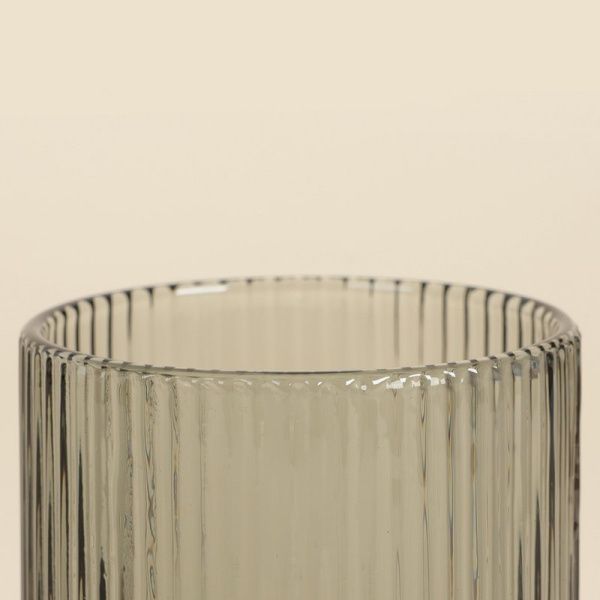 Стаканы набор 6шт 260мл стекло МОДЕРН зеленый 7,5*9,5см