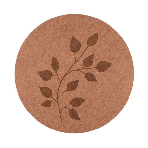 Салфетка сервировочная 38см полиэстер NP-01 (120)