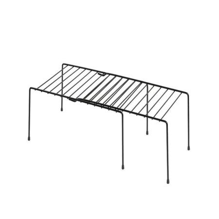 Подставка универсальная раздвижная 340/600*220*150мм металл черная (10)