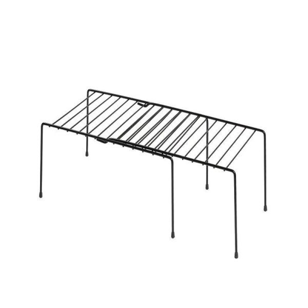 Подставка универсальная раздвижная 340/600*220*150мм металл черная (10)