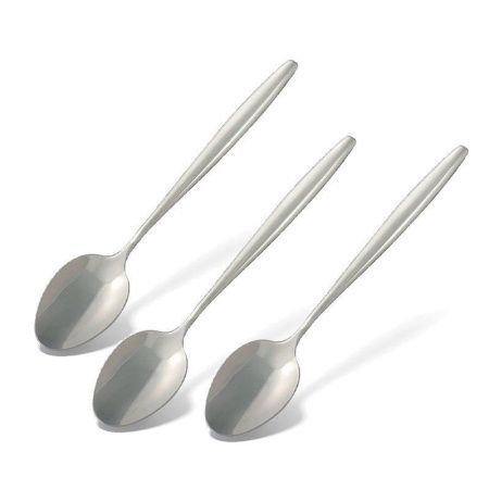 Ложки столовые набор 3шт 22*4,5см нерж. сталь БЛЕСК большие JC-13595 (100)