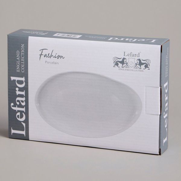 Блюдо набор 2пр 23,5*14*3см фарфор FASHION овальные (24)