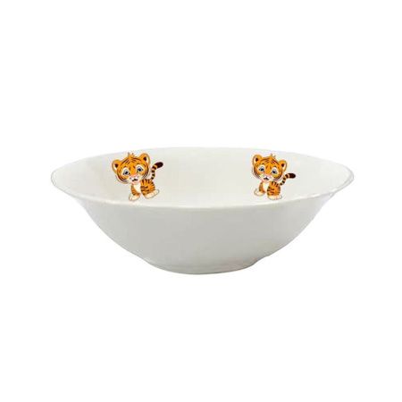 Салатник детский 360мл 15см фарфор ТИГРЕНОК круглый (12/96)