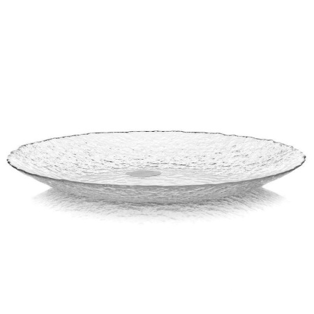 Тарелка мелкая 24см стекло ХЭЙЗ обеденная (12)