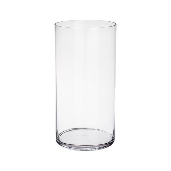 Ваза для цветов h20см d10см стекло АРМАНДС-3 цилиндр (9)