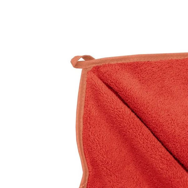 Набор полотенец микрофибра 3пр 35*75см/50*90см/70*140см Сванк оранжевый 300гр м0854_13