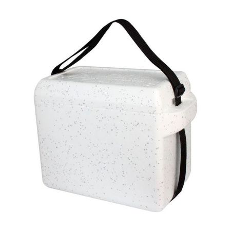 Термобокс полистирол 28л Icetime В34,5*Ш25*Д33см белый/мрамор (4)
