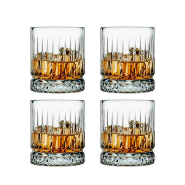 Стаканы набор 6шт 355мл стекло ЭЛИЗИЯ низкие (8) 520004/JC-15587