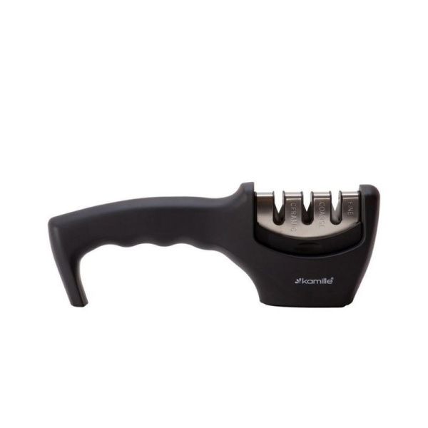 Точилка для ножей 20,5*5*7см пластик/нерж.сталь (50)