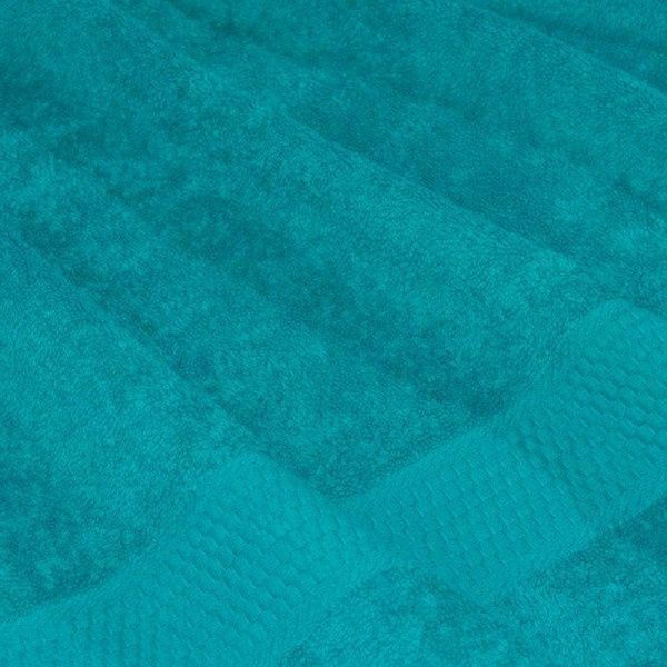 Полотенце махровое 100*150см 504 сине-зеленый 400гр