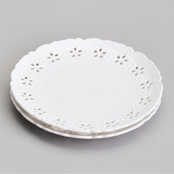 Тарелки мелкие набор 2шт 20*2см фарфор Style десертные (18)