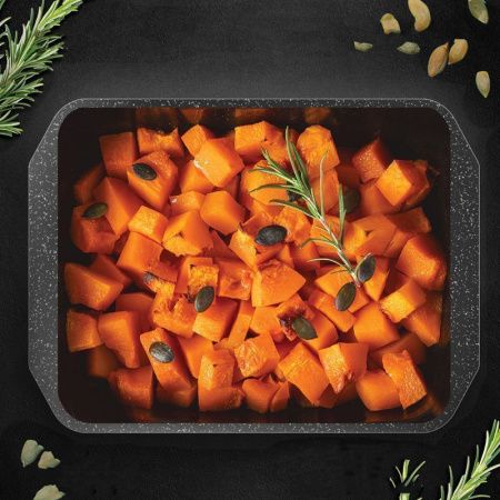 Противень 40*30*5,8см алюминий АП ГРАНИТ BLACK (10)