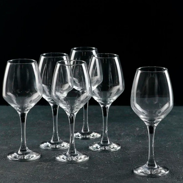 Бокалы набор 6шт 350мл стекло ИЗАБЕЛЛА 440271В (4)