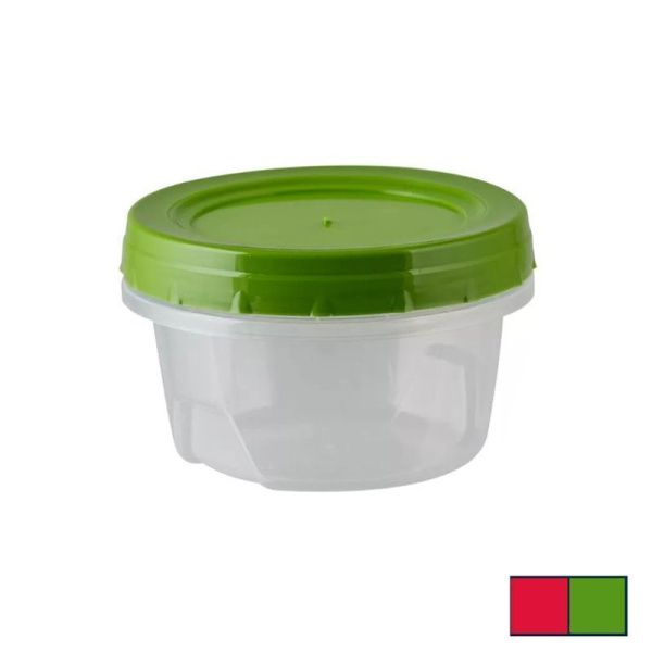Контейнер пищевой 300мл 100*100*65мм пластик с завинчивающейся крышкой (30)