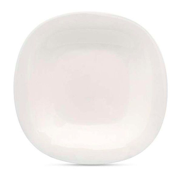 Тарелка мелкая 19см стеклокерамика КАРИН НЬЮ УАЙТ десертная L4454/N6803 (36)