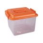Контейнер для хранения 8,5л квадратный с ручками (12)