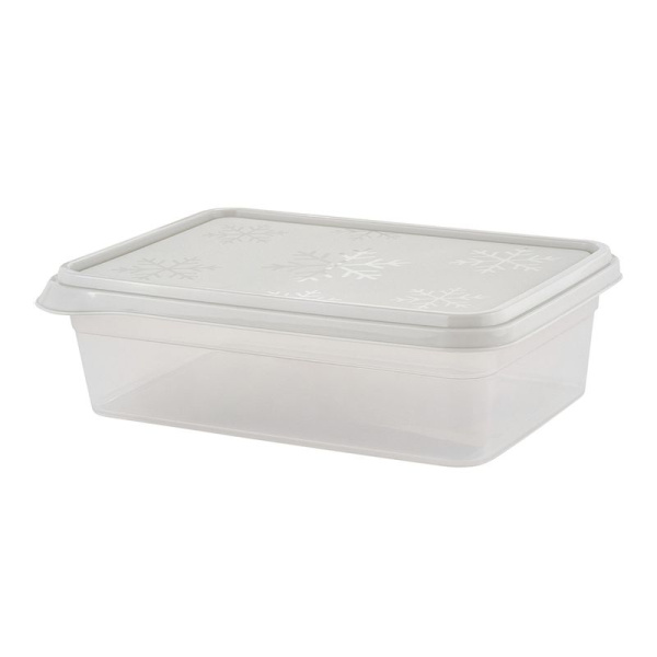 Контейнер пищевой 2,6л пластик Bergen пепельный жемчуг (15)