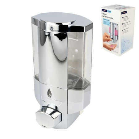 Дозатор для жидкого мыла 350мл 17,5*6*8,5см металл 7015c/JC-10620 (80)