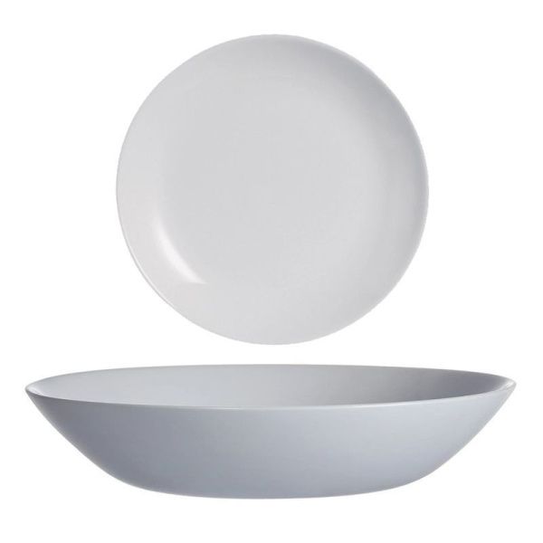 Тарелка глубокая 20см стеклокерамика ДИВАЛИ ГРАНИТ суповая P0703 (24)