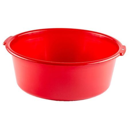 Таз 12л пластик круглый с ручками Ар (10)