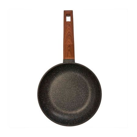 Сковорода 26см алюминий АП МЕГАЛИТ 18 ручка soft-touch Гранит (8)