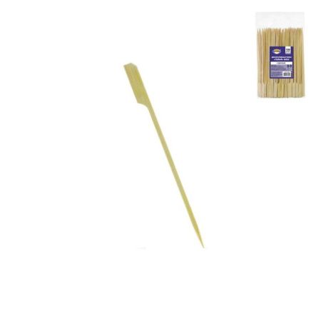 Шпажки для канапе 18cм 100шт бамбук ГОЛЬФ maxi AVIORA (30)