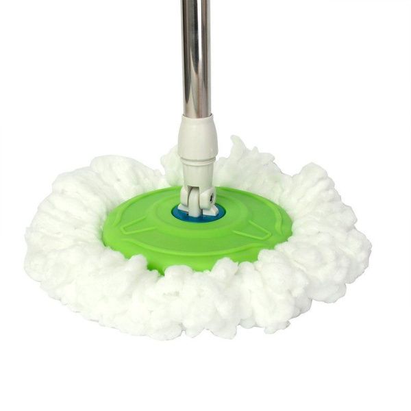 Комплект для влажной уборки пластик (ведро с мет.отжимом, швабра 110см, 2.насадки) B2metal (25)