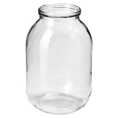 Банка стеклянная 3000мл (крышка СКО 82мм) 0,83 (12)