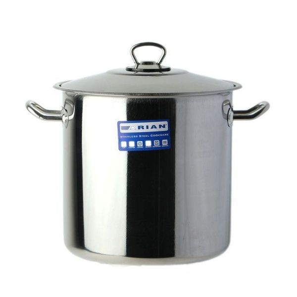 Кастрюля 11л нерж.сталь ARIAN GASTRO высокая 24*24см 1603.009 (2)