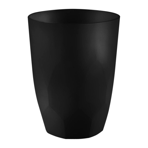Стакан для ванной комнаты 330мл 7,7*10см пластик KeeРlex Light черный лотос (24)