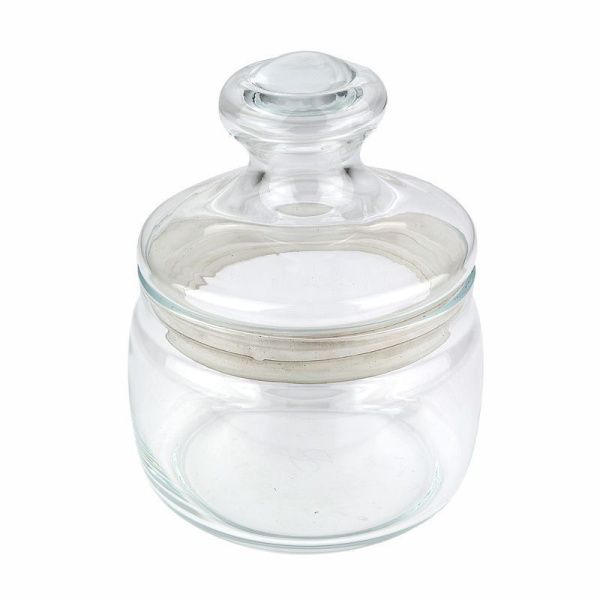 Банка для сыпучих продуктов 420мл стекло ЧЕШНИ с крышкой (12)