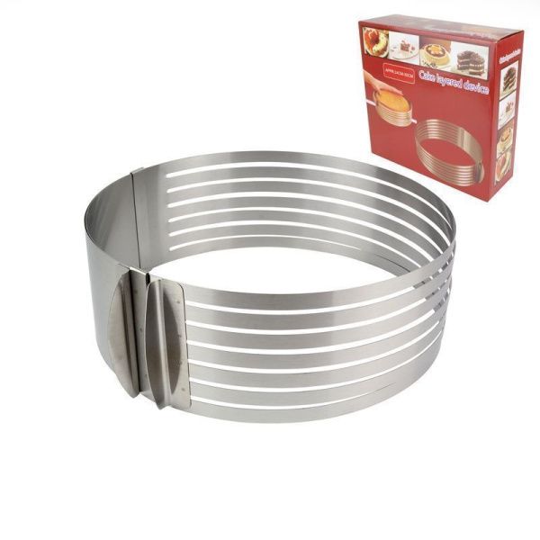 Форма для слоеных блюд разъемная 23,5см нерж.сталь (24)