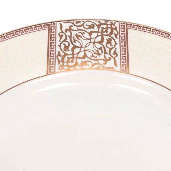 Тарелка мелкая 27см фарфор ДИНАСТИЯ обеденная TDP081 (6/24)