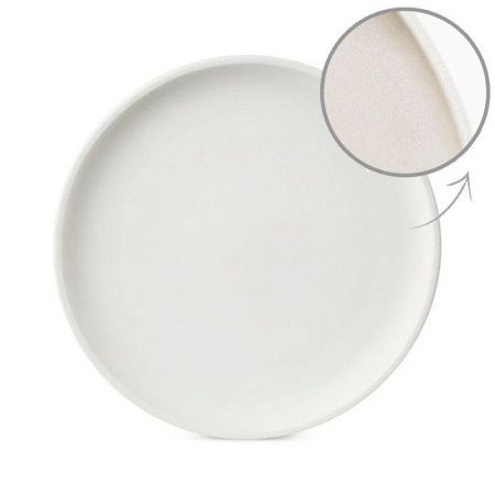 Тарелка мелкая 26см фарфор ROCK WHITE обеденная DM8010 (6)