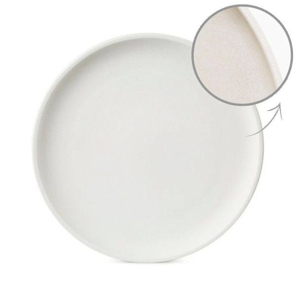 Тарелка мелкая 26см фарфор ROCK WHITE обеденная DM8010 (6)