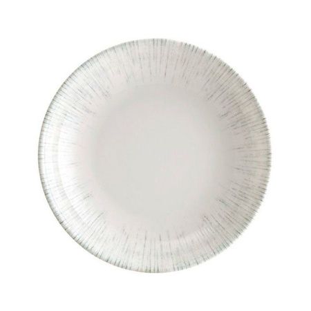 Тарелка глубокая 23см 1000мл фарфор ИРИС СЕРЫЙ IRSBLM23CK (6)