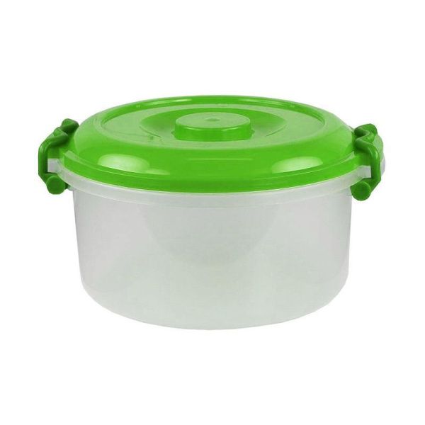 Контейнер для хранения 5л круглый с ручками (10)