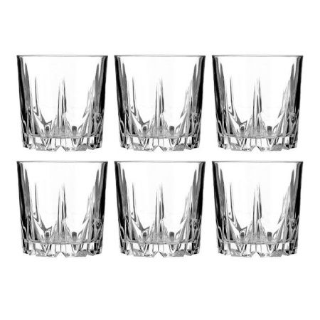 Стаканы для виски набор 6шт 300мл стекло КАРАТ (8)