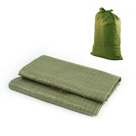 Мешки пропиленовые 55*95см зеленые/серые (10/100)