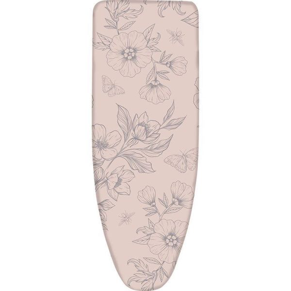 Чехол для гладильной доски термостойкий 130*42см хлопок/войлок HUL1 (20)