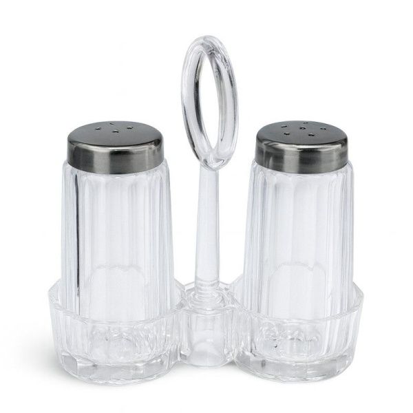 Набор для специй 2пр акрил на подставке JC-17421 (96)