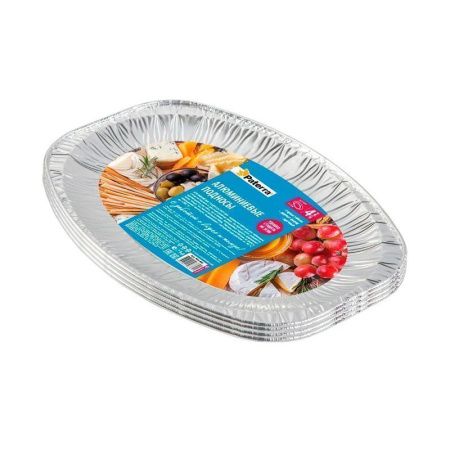 Подносы набор 4шт 1,2л 351*235мм алюминий PATERRA (20)