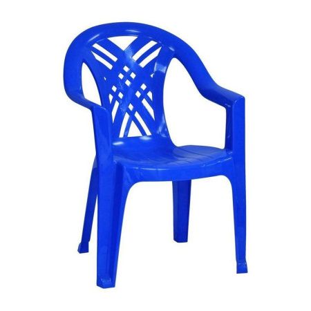 Кресло №6 66*60*84см пластик ПРЕСТИЖ max нагрузка до 120кг синий (1)