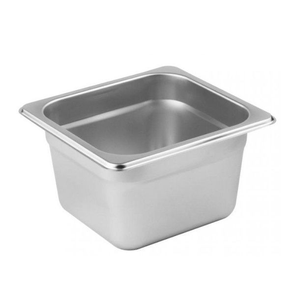 Гастроемкость 1/6*100 1,6л 165*176*100мм нерж.сталь КТ-Г1/6-10 (100)