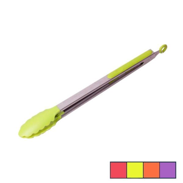 Щипцы кулинарные 35,5см нейлон с нерж.ручками арт. 7516 (72)