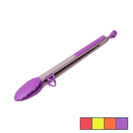 Щипцы кулинарные 35,5см силикон с нерж.ручками арт. 7513 (72)